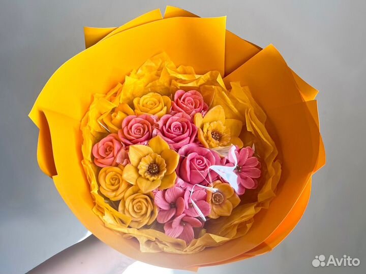 Букет из шоколада, шоколадные цветы, подарок