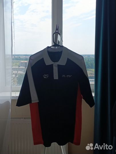 Ретро поло плотное y2k