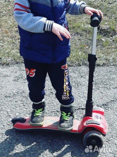 Самокат детский трехколесный бу