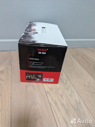 Караоке система беспроводная с двумя микрофонами