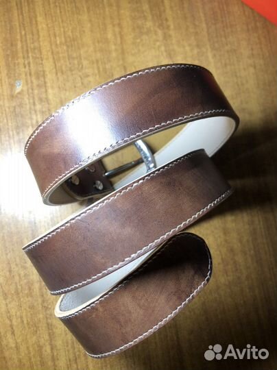 Мужской кожаный ремень