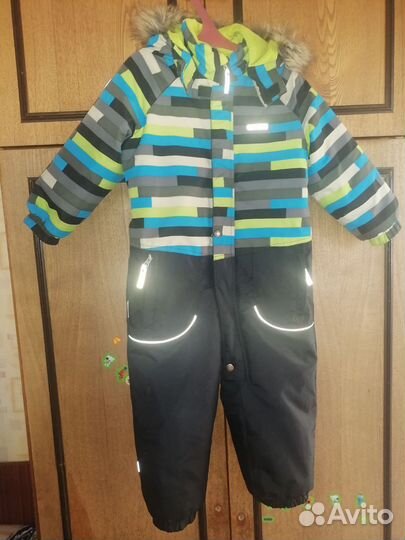 Зимний комбинезон kerry для мальчика 98