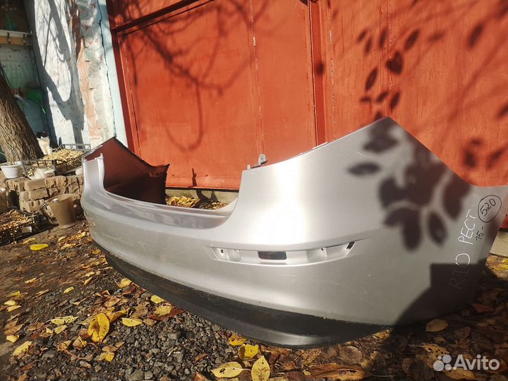 Бампер задний KIA RIO 3 рестайл
