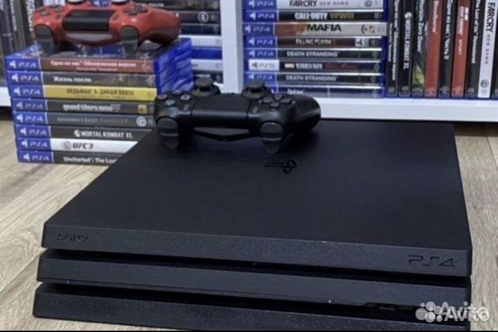 PS4 Playstation 4 sony PS4 PRO + игры fifa23 GTA5