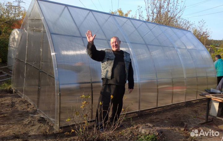 Теплица 3 на 6 капелька