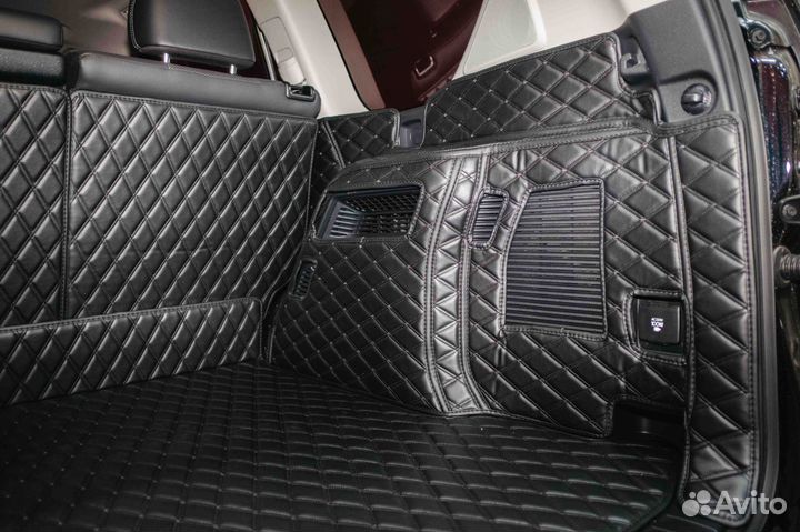 3Д коврики в багажник Toyota LC Prado 150