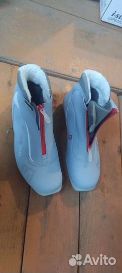 Лыжные ботинки salomon prolink