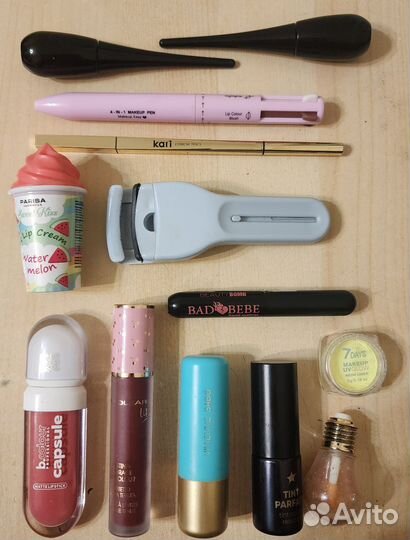 Набор косметики пакетом бу