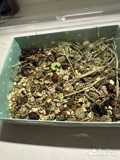 Корм для морских свинок и кроликов