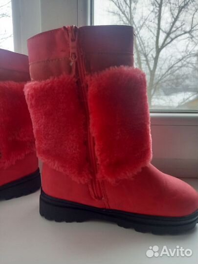 Сапожки для девочки 28