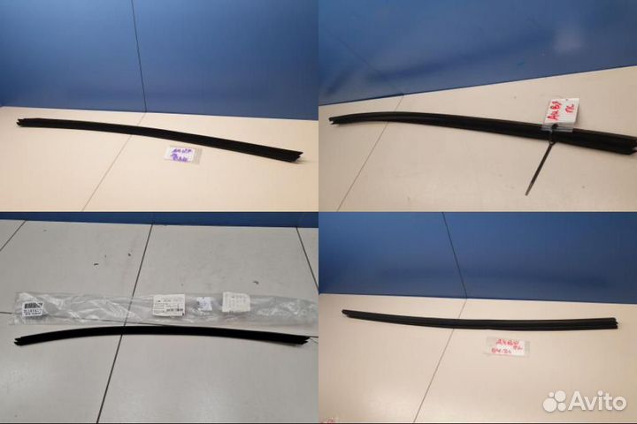 Накладка стекла передней левой двери Audi A4 B9 2015