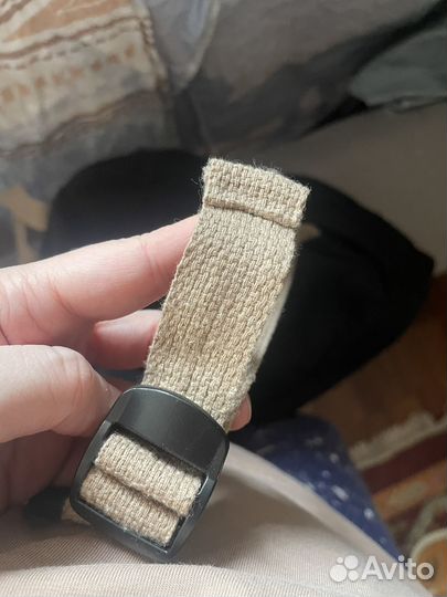 Рюкзак холщевый черный