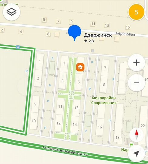 Дом 108 м² на участке 4,6 сот.