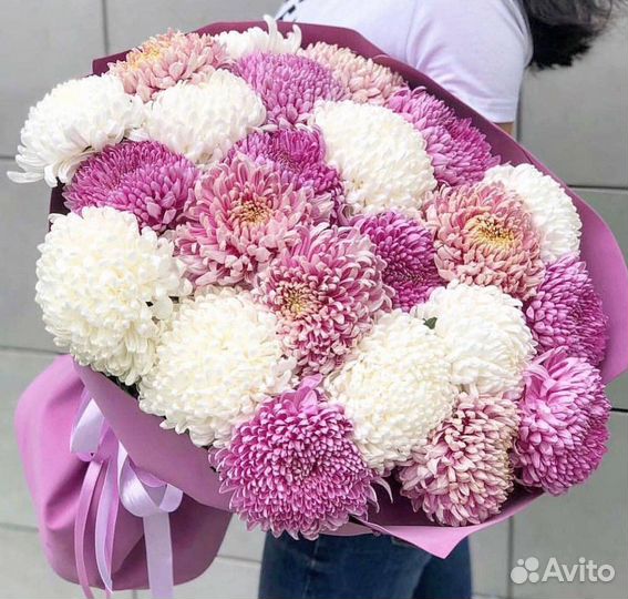 Хризантема букет
