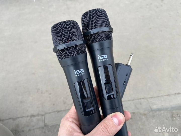 Микрофоны беспроводные караоке 2 шт