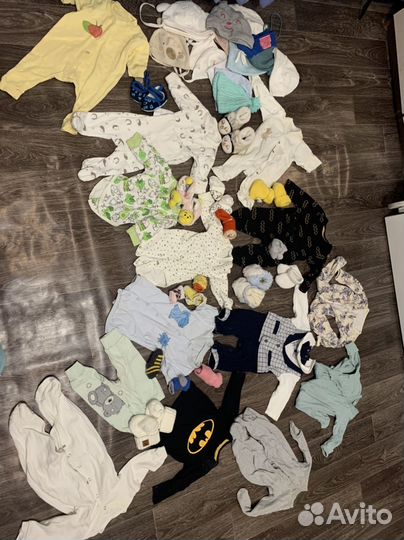 Вещи для новорожденных пакетом