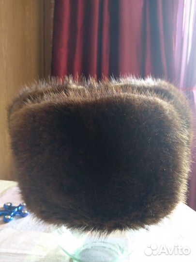 Мужская шапка норковая