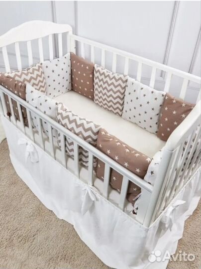 Бортики в детскую кроватку