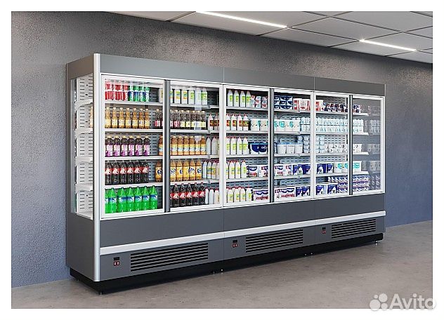 Горка холодильная polair cube 980-07 M