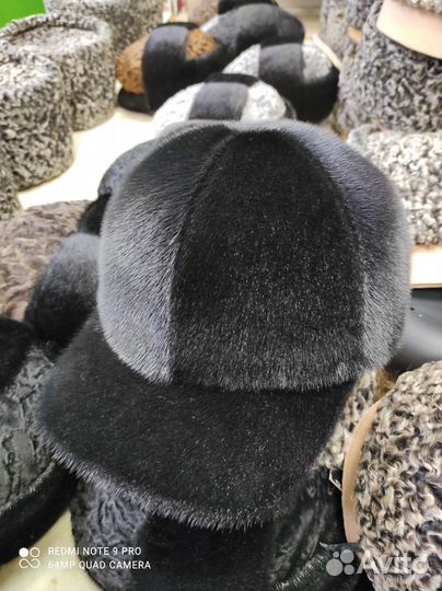 Каракулевая шапка ушанка папаха кепка каракуль