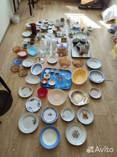 Тарелки посуда всё советское бу