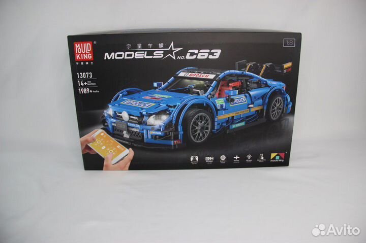 Конструктор Мерседес Бенц С63 AMG с ду