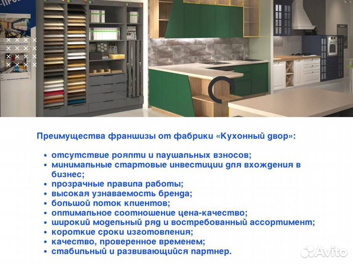 Франшиза. Кухни на заказ. Готовый бизнес
