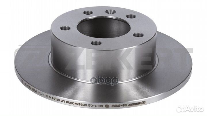 Диск торм. задн. Opel Movano 10- Nissan NV 400 11