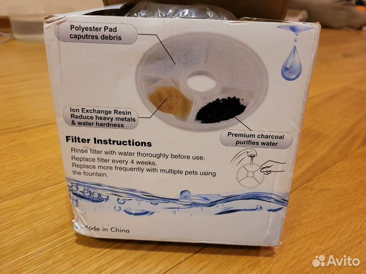 Сменные фильтры для поилки-фонтана