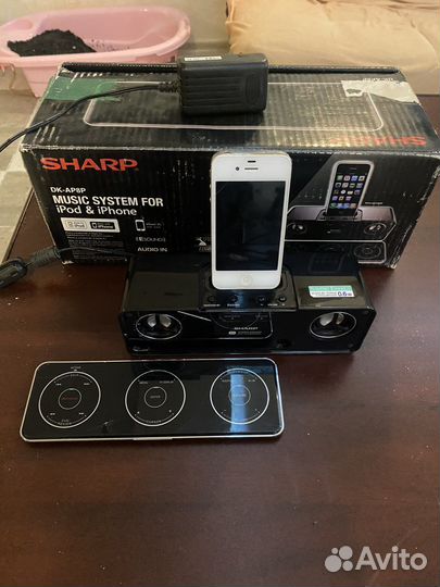 Плртативная аккустика Sharp DK-AP8P