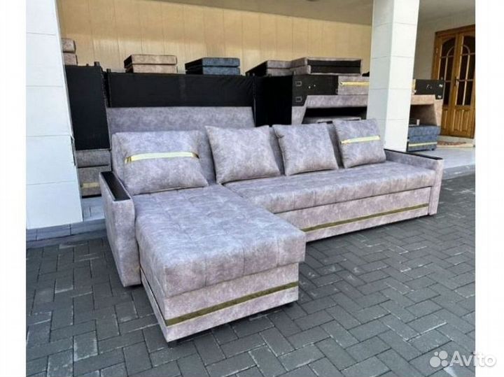 Угловой диван раскладной на заказ
