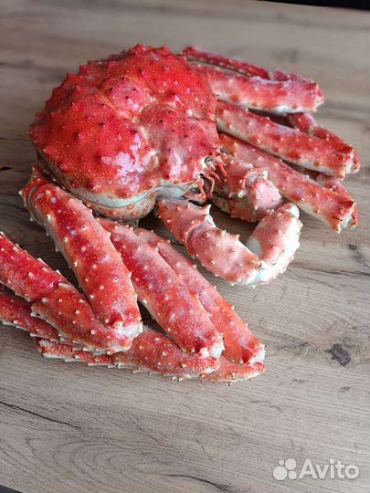 Краб цельный подарочный Камчатка