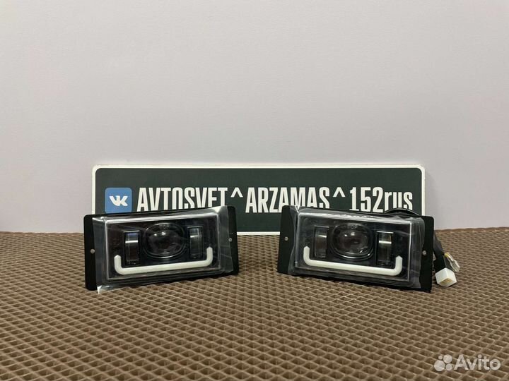 Светодиодные птф на ваз 2110-2115 с дхо