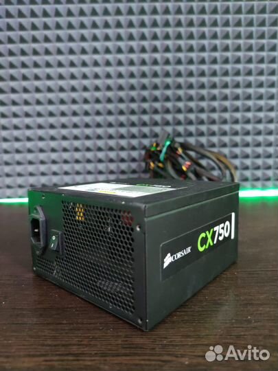 Блок питания ATX 750W corsair CX750