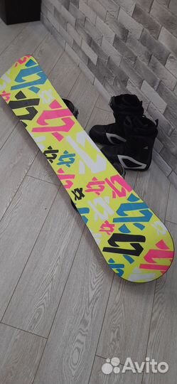 Сноуборд Volkl 154 см комплект
