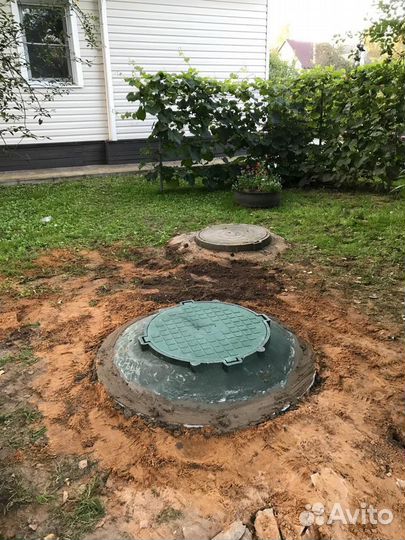 Септики из бетонных колец и выгребные ямы