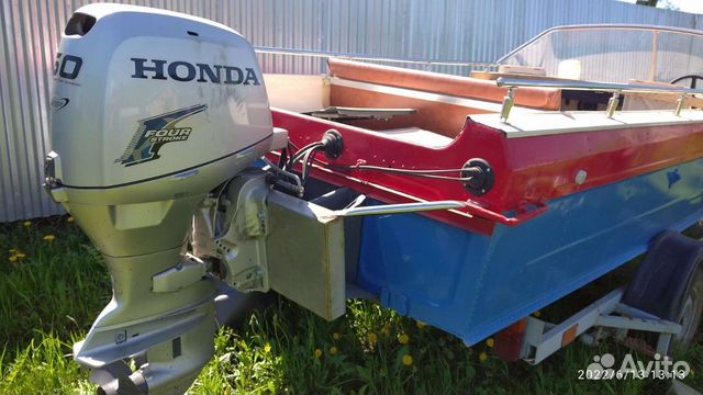 Казанка 2М с мотором