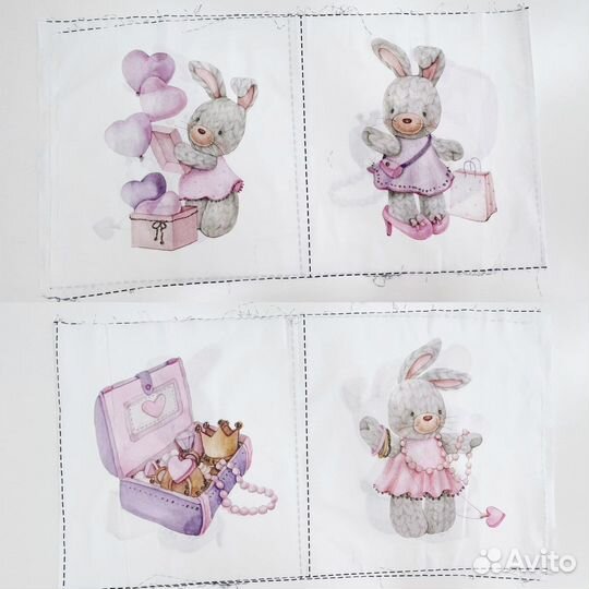 Панельки для бортиков подушек