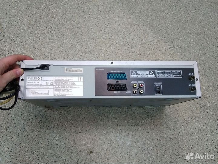 Видеомагнитофон daewoo sh-7700k
