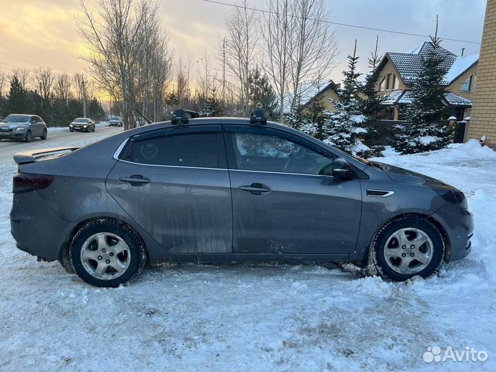 Багажник на крышу Kia Rio 3 sedan поперечины City