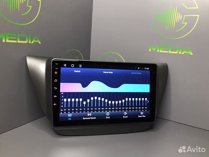 Магнитола на mitsubishi Lancer 9