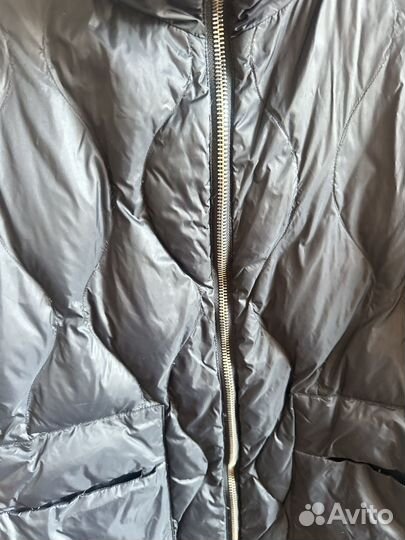 Пуховик женский длинный