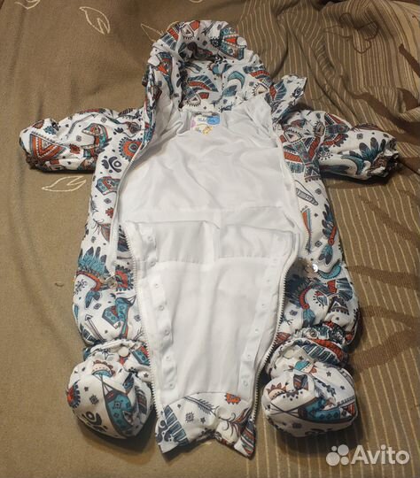 Комбинезон трансформер зимний 74