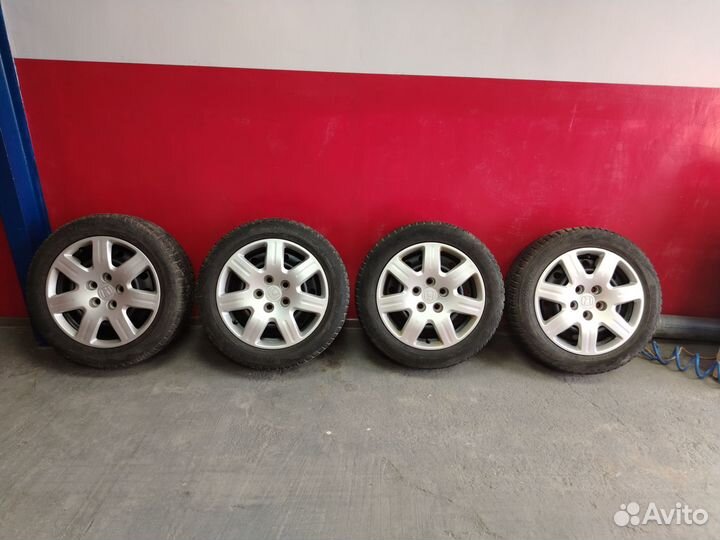 Зимняя резина на дисках 5*114.3 205 55 r16