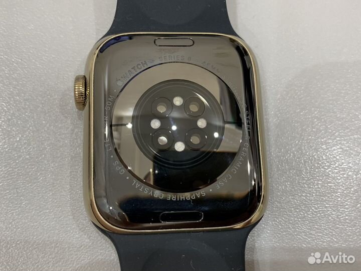 Часы Apple Watch 8 45 mm stainless steel 100 АКБ