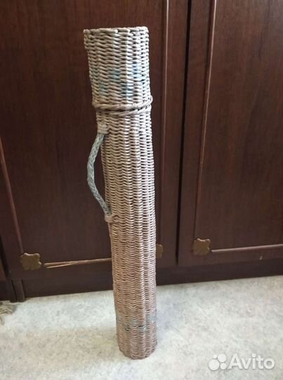 Плетёный тубус для шампуров