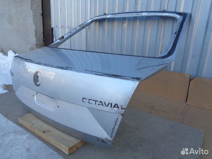 Skoda Octavia A7 дверь багажника лифтбек б/у