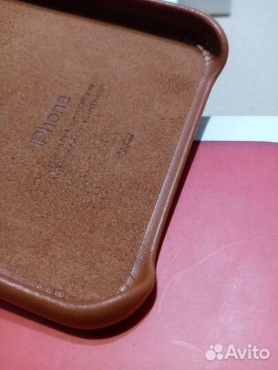 Apple iPhone Leather кожанный чехол