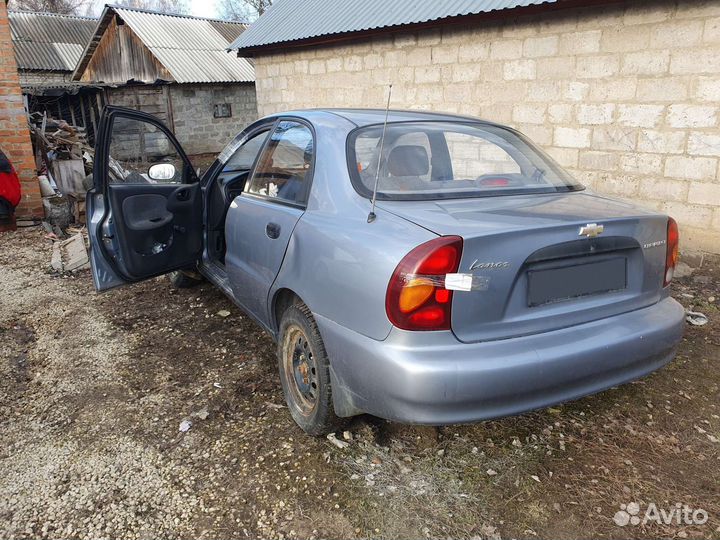 Chevrolet Lanos 1.5 МТ, 2006, битый, 313 000 км