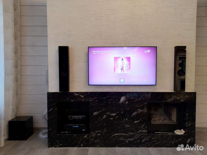 Установка стереосистем и домашних кинотеатров